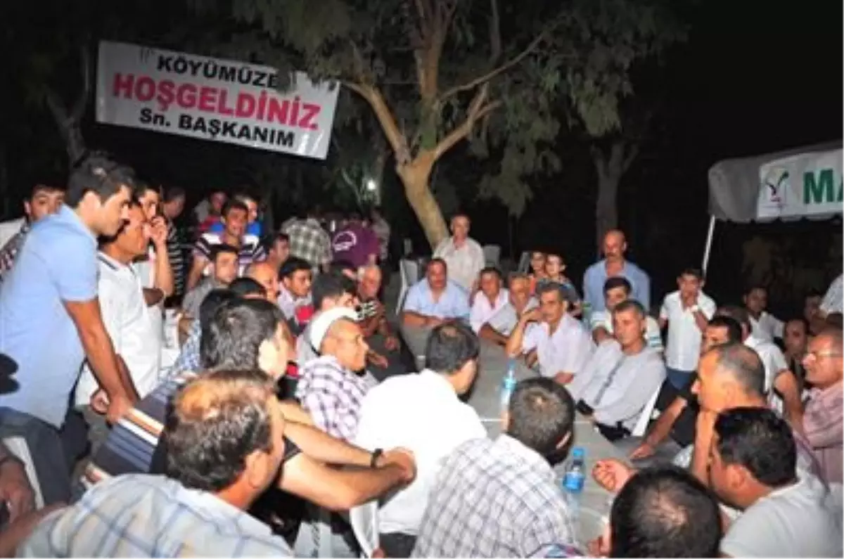 Belediye Başkanı Sözen Ulukapı Sülek Köyünde