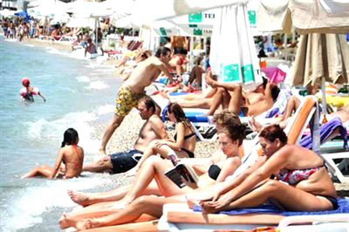 Bodrum\'a Turist Yağdı