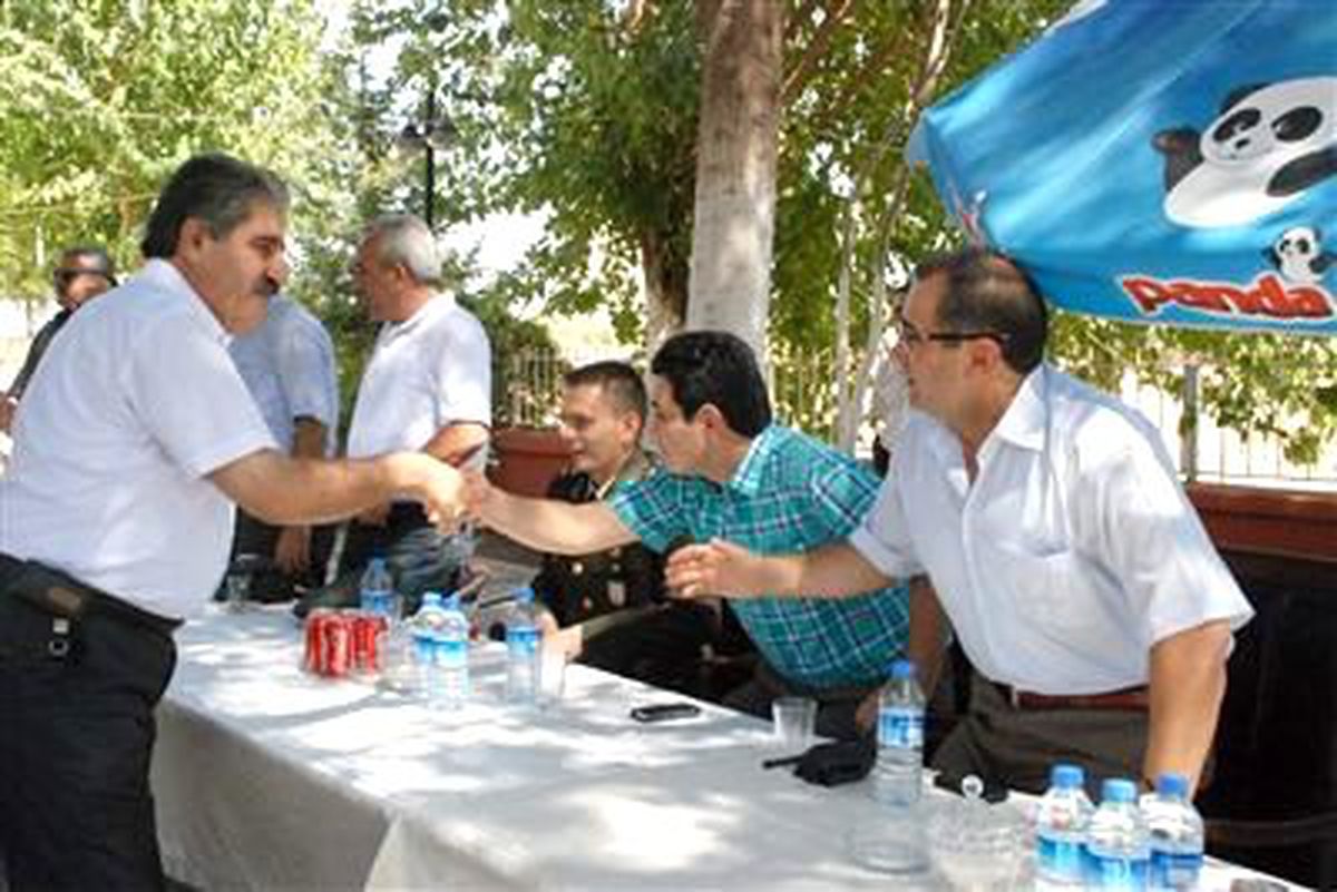 Ceylapınar\'da Bayramlaşma Töreni