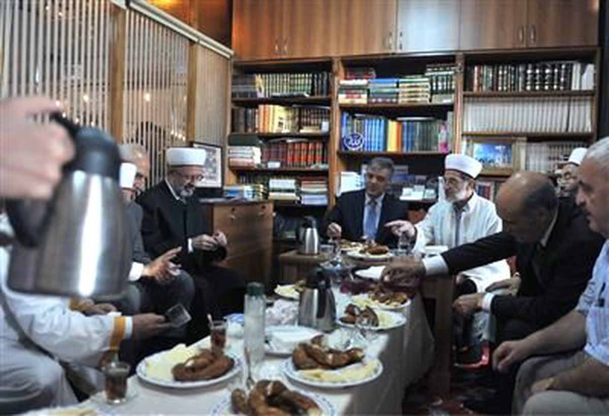 Cumhurbaşkanı Abdullah Gül, Taksiciler ve Çocuklarla Bayramlaştı