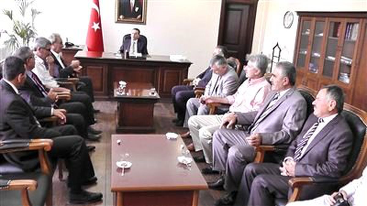 Kulu\'da Bayramlaşma Töreni