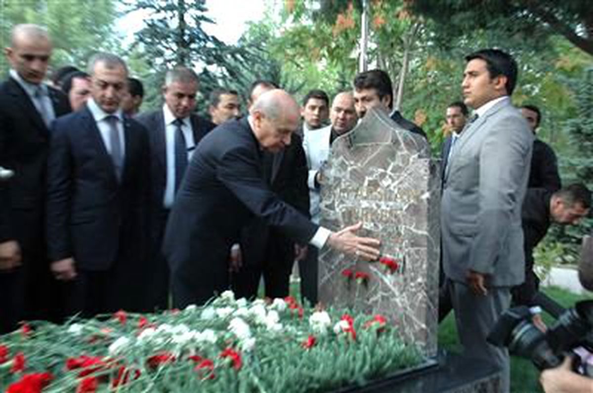 MHP Genel Başkanı Bahçeli, Bayram Namazını Gazi Merkez Camii\'nde Kıldı