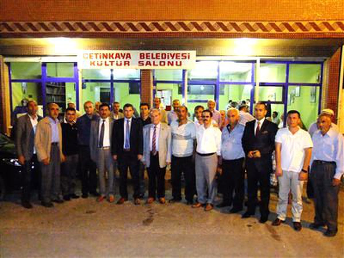 Çetinkaya\'da Bayramlaşma