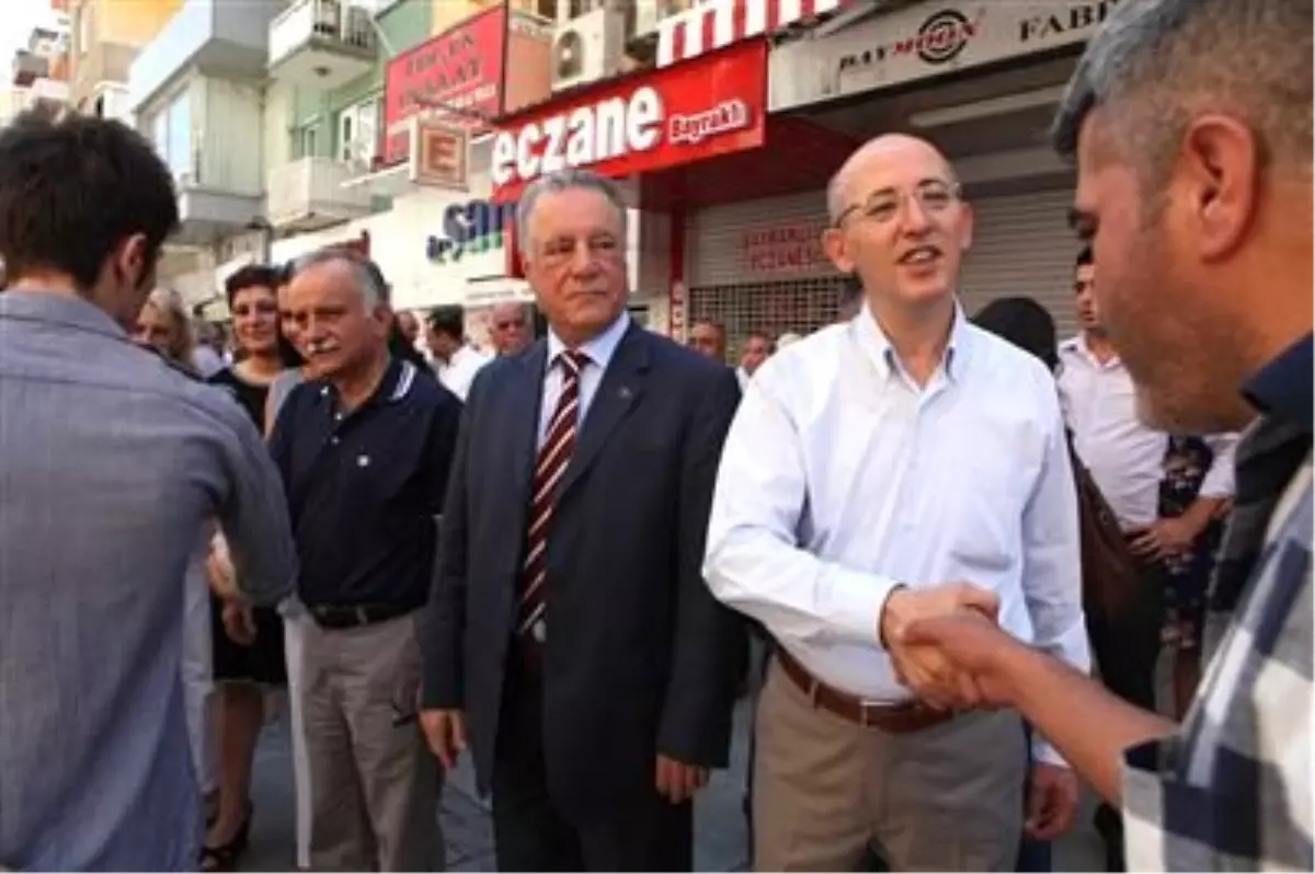 CHP Bayraklı Bayramlaştı