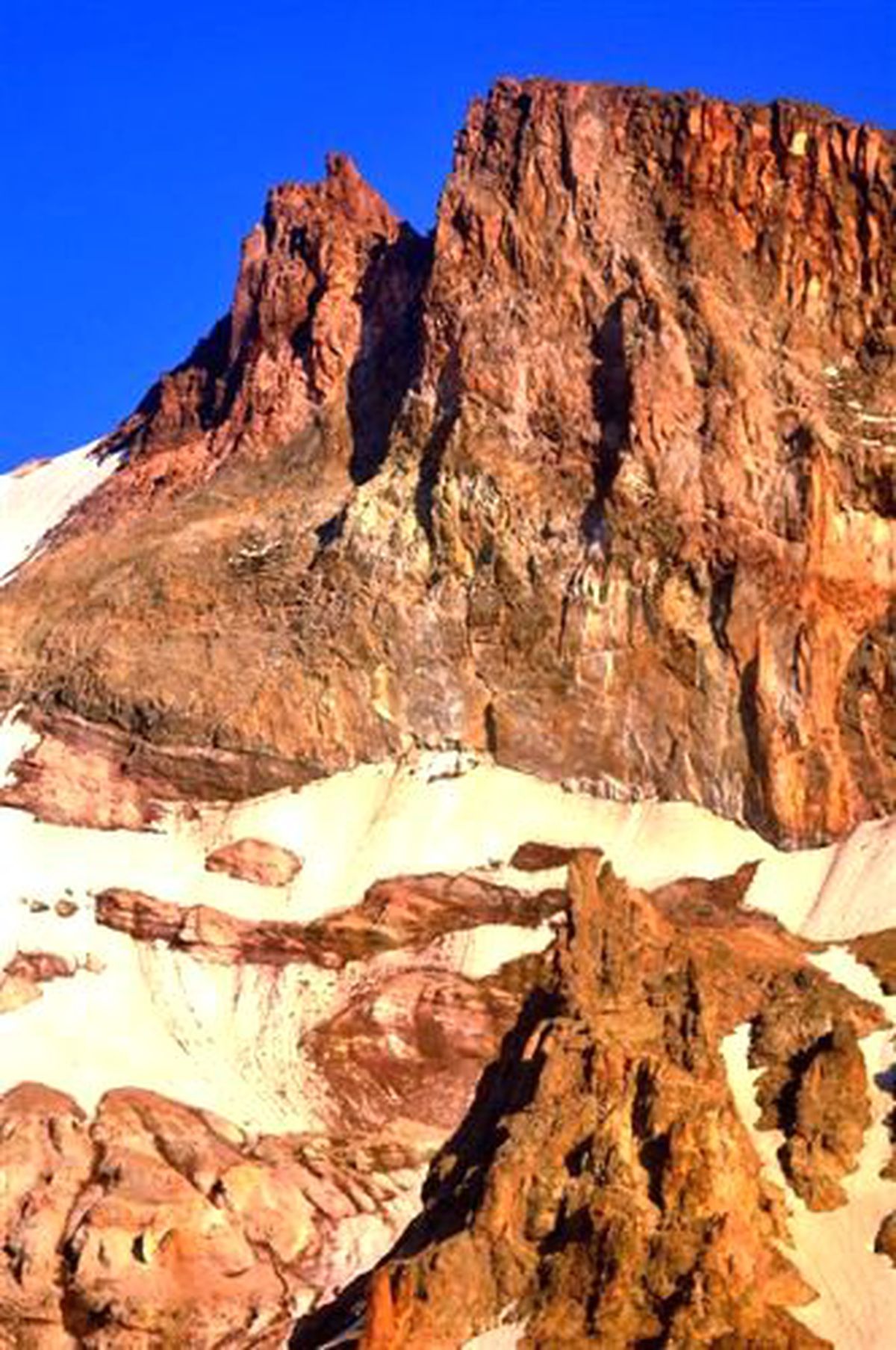 Erciyes de Karlardan Sonra Buzullar da Eridi