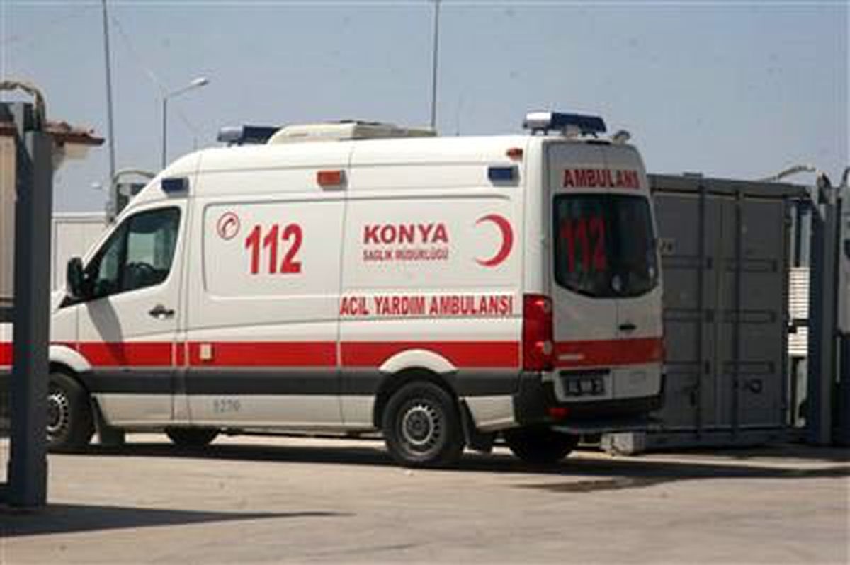 Kilis\'e Konya\'dan Ambulans Takviyesi