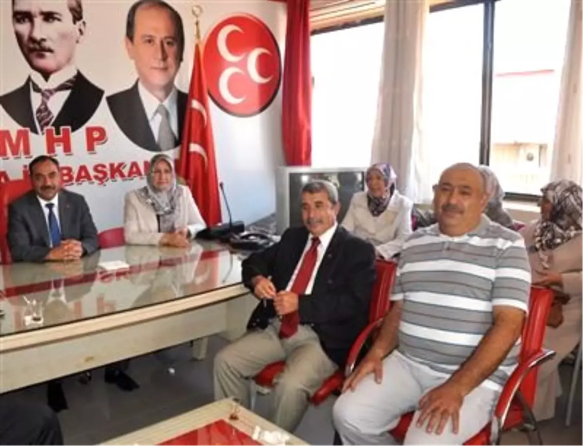 MHP Malatya Teşkilatı Bayram Programında Bir Araya Geldi