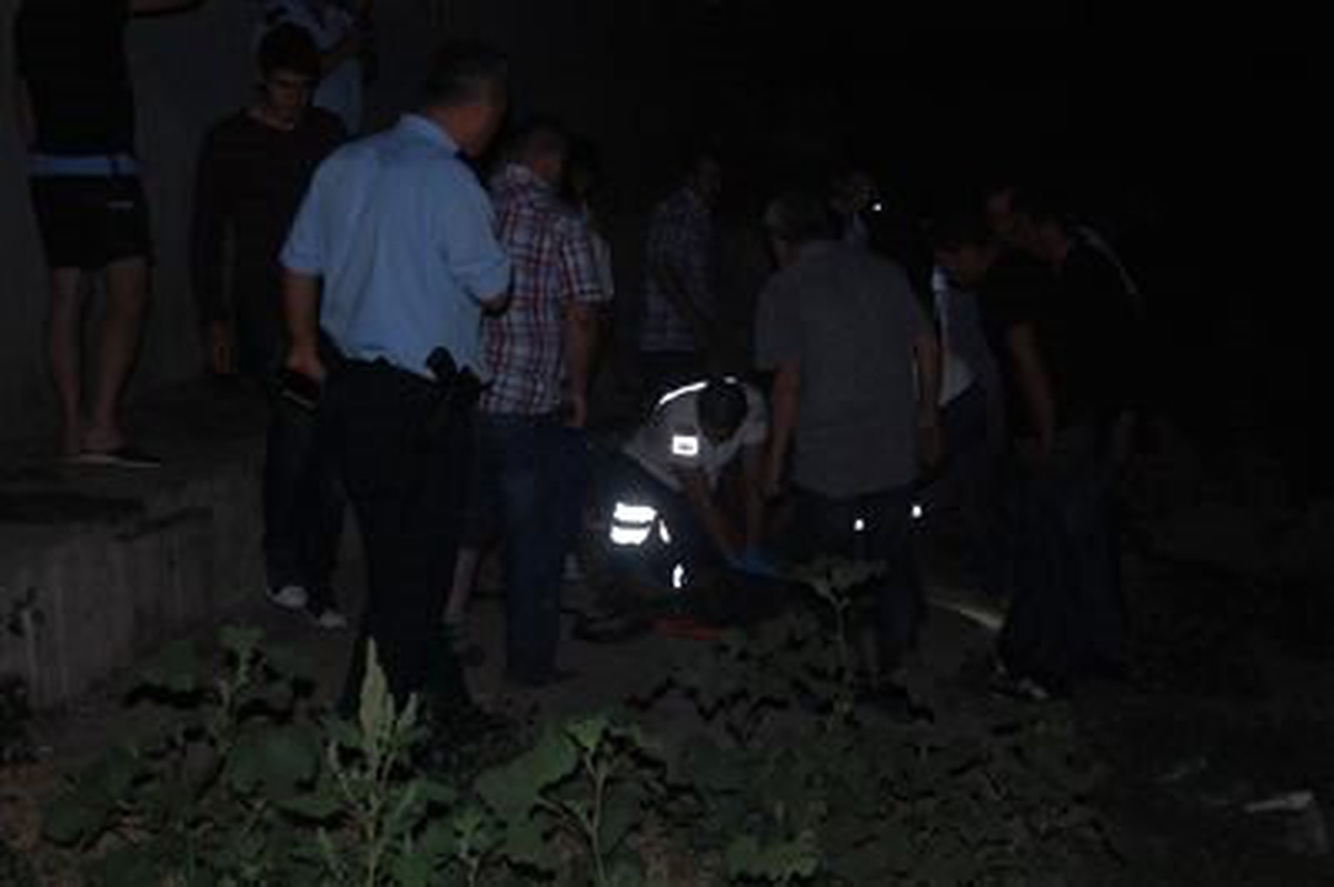 Motosikletten Fırlayıp Köprüden Uçtu