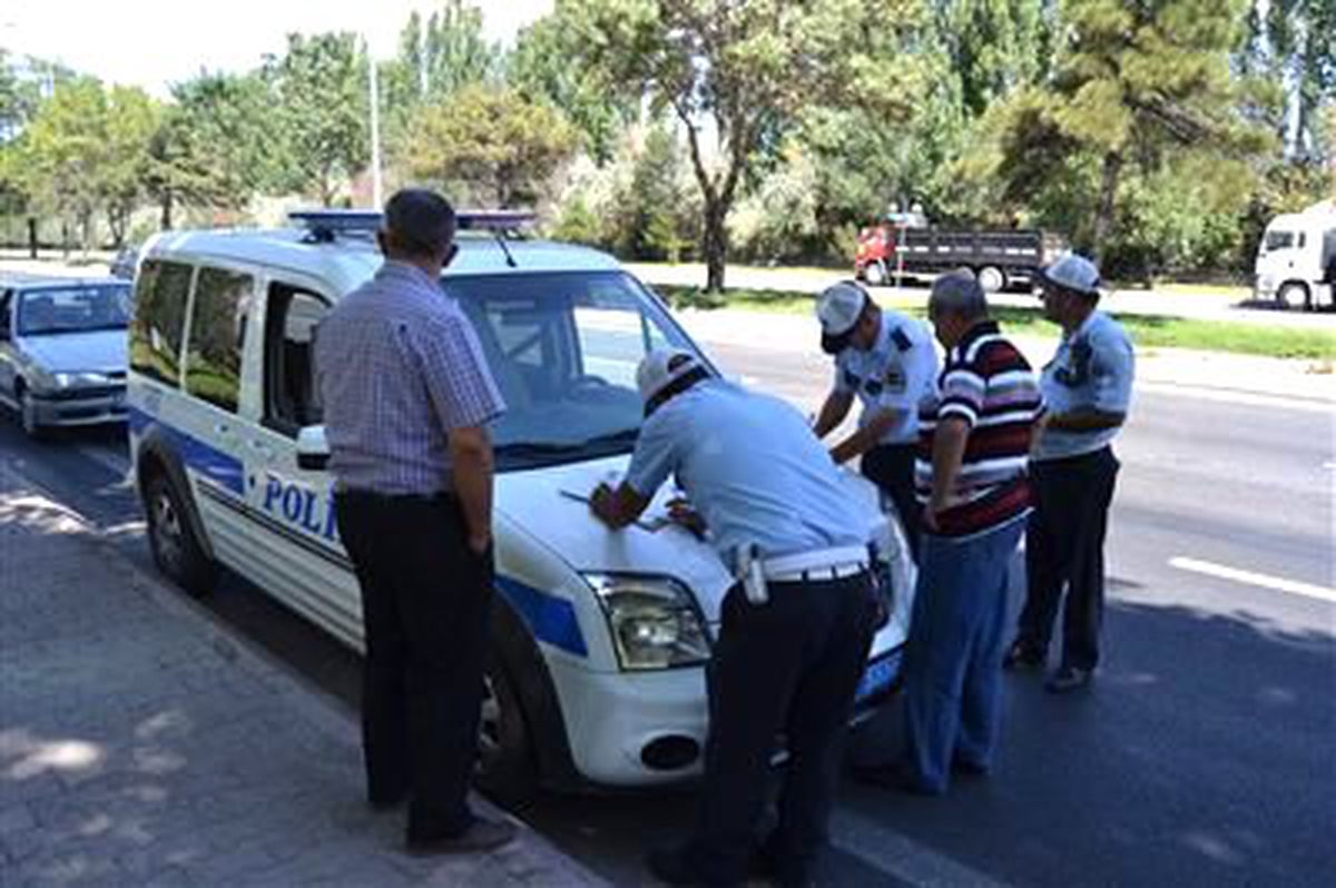 Bayramın Son Günü Trafik Polislerinden Radar Uygulaması