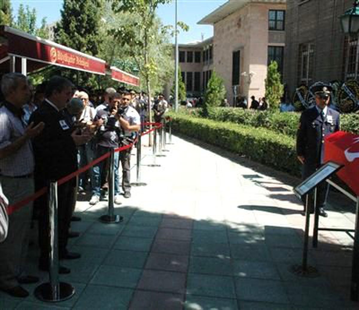 Mustafa Destici, Eskişehir\'deki Şehit Cenaze Törenine Katıldı