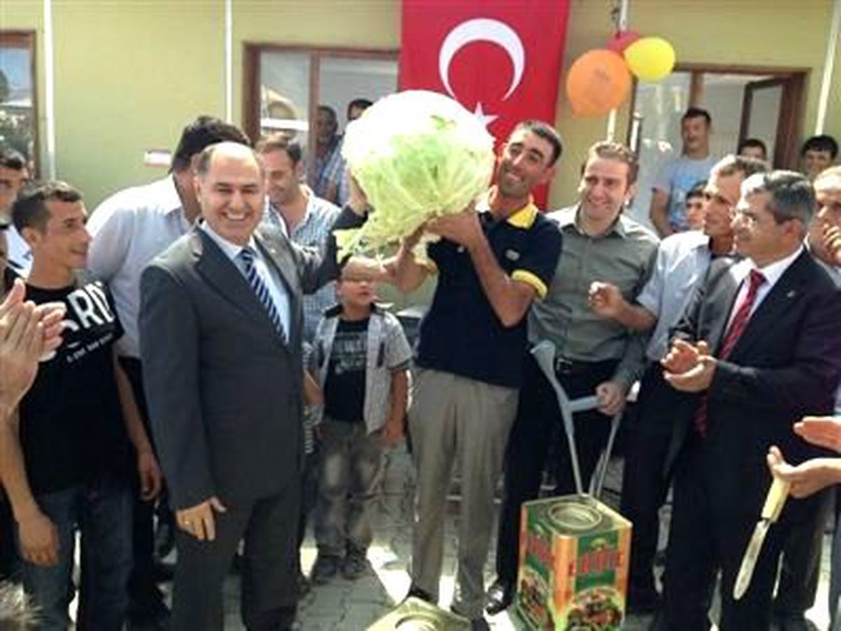 Ulukışla Ovacık Köyünde Lahana Yarışması Düzenlendi