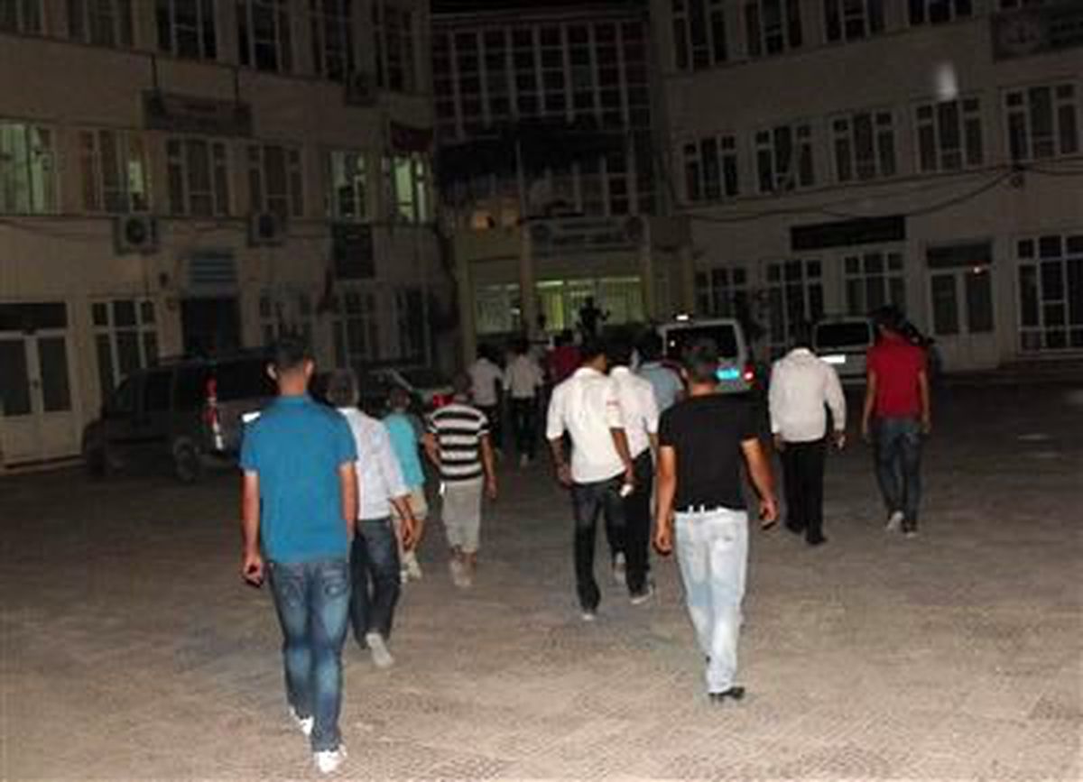 Yavuzeli\'de Terör Protestosu
