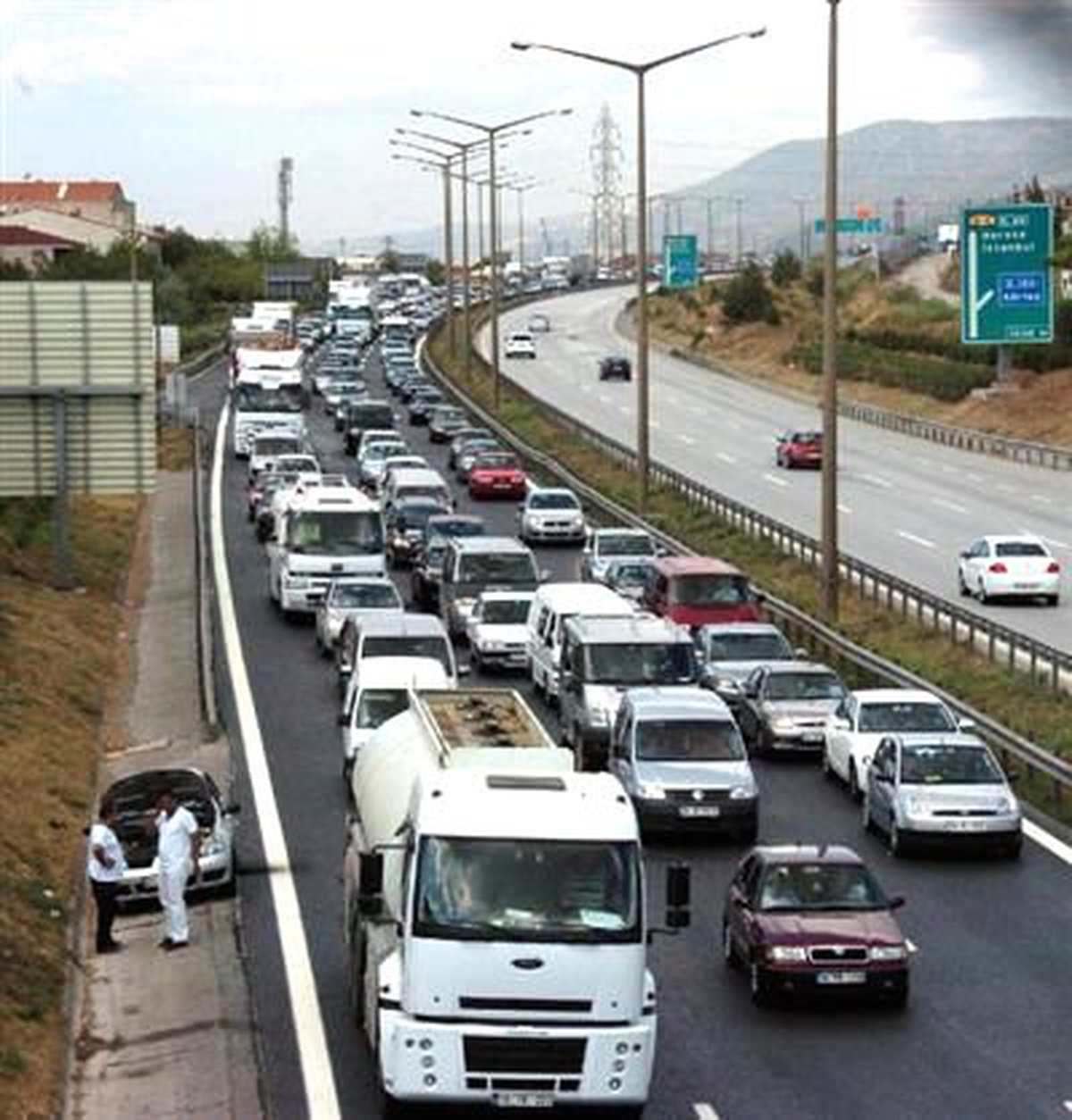 Bayram Tatili Sonrası Yollardaki Son Durum