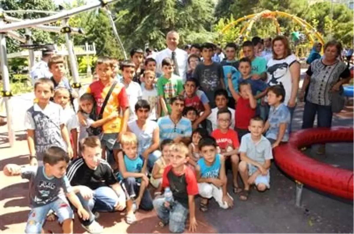 Çocuklardan Başkan Ergün\'e Teşekkür