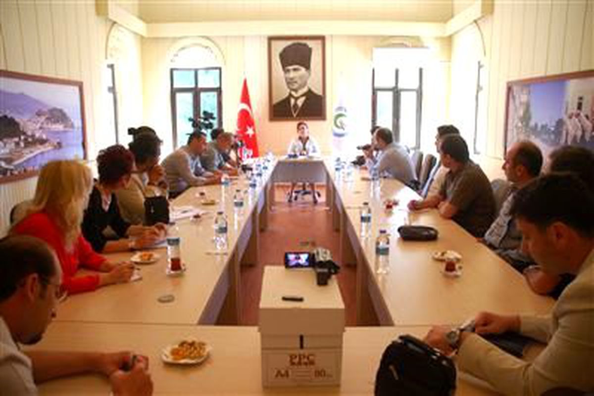 Giresun Üniversitesi Rektörü Prof. Dr. Aygün Attar\'ın Basın Toplantısı