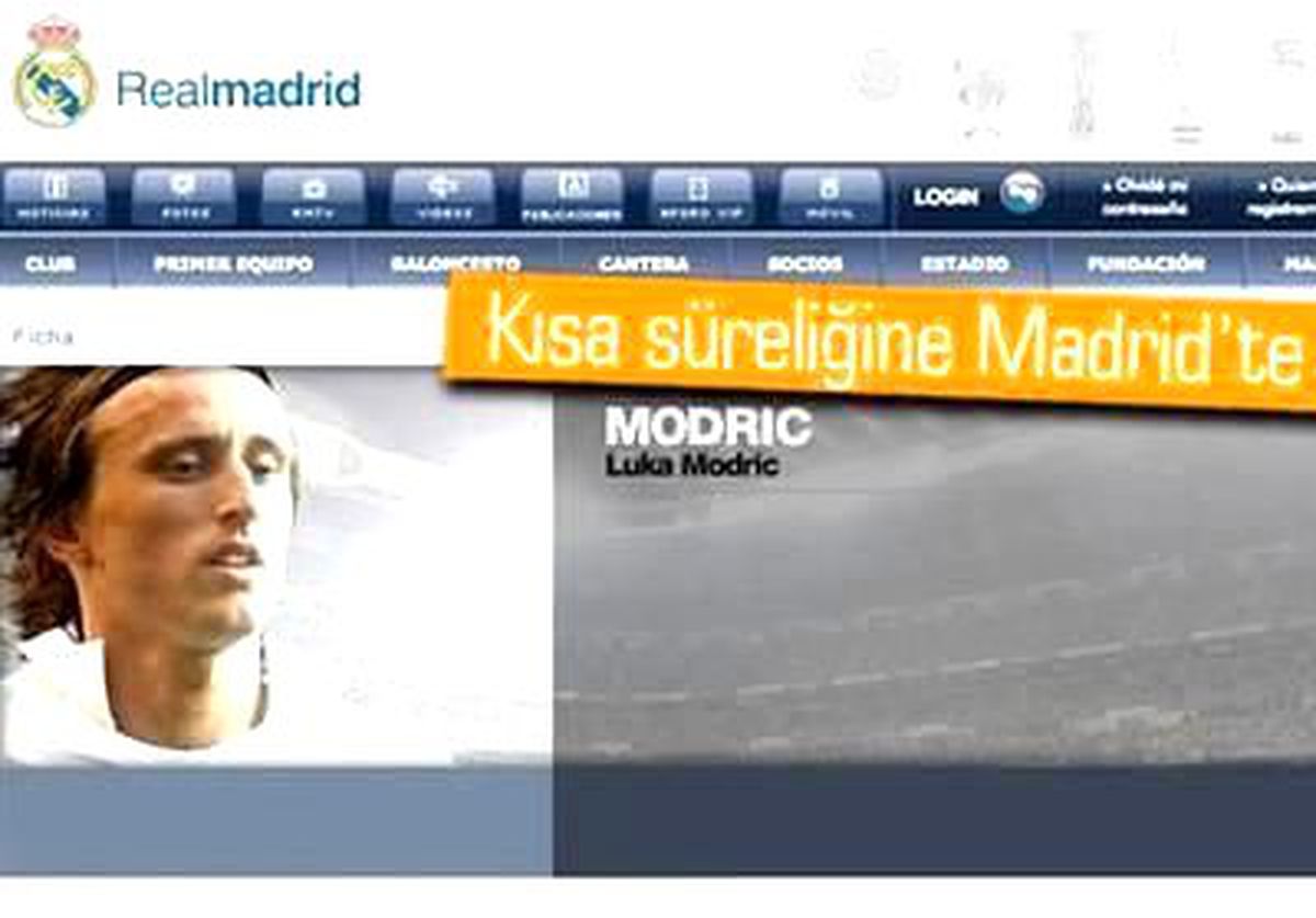 Hackerlar, Modriç\'i Real Madrid\'e Transfer Ettiler
