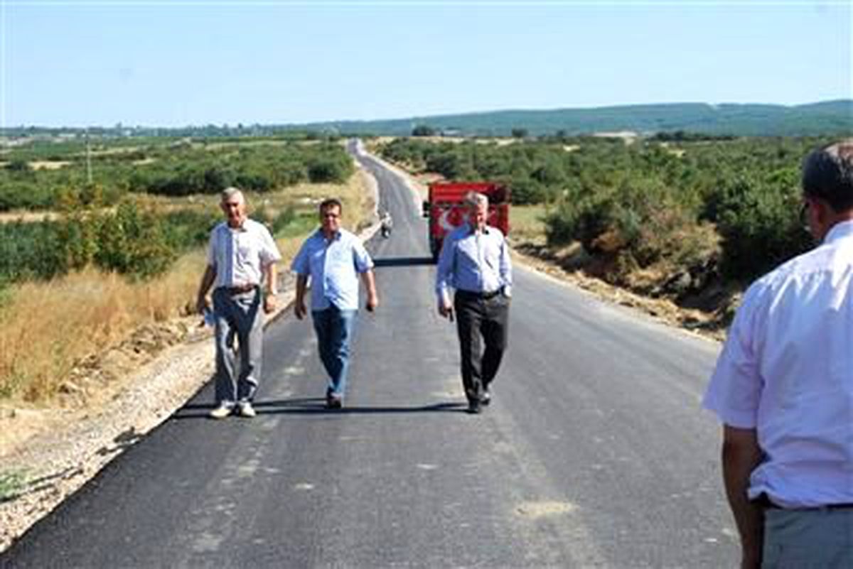 Kaymakam Tavlı Yolları İnceledi