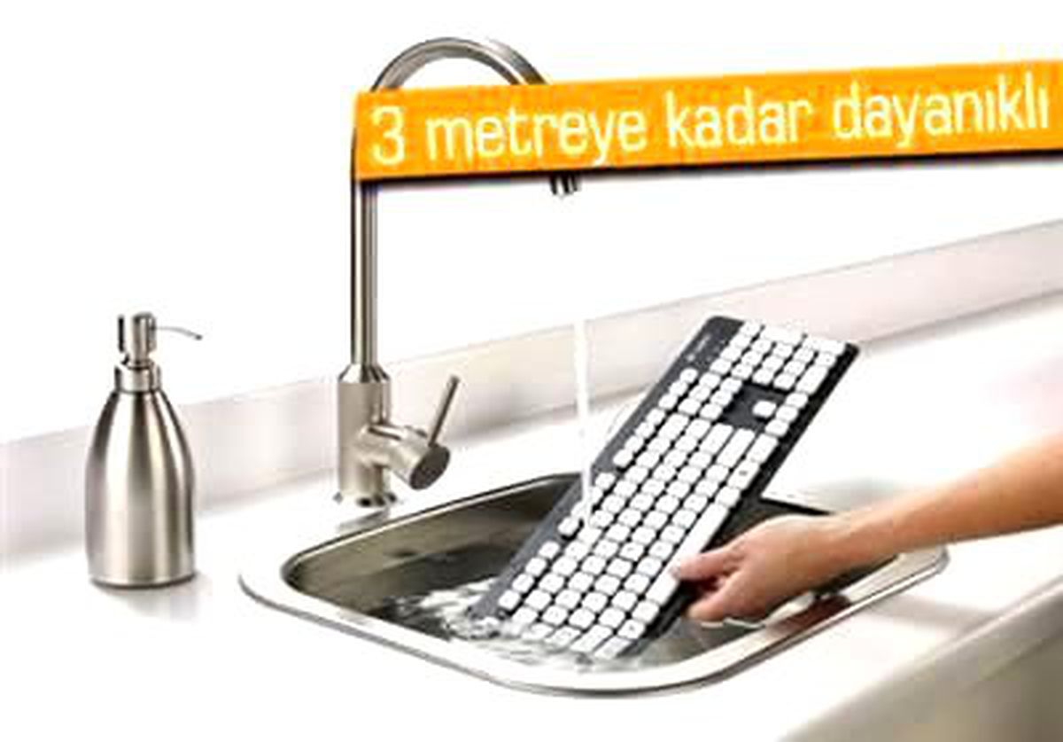 Logitech\'den Yıkanabilir Klavye