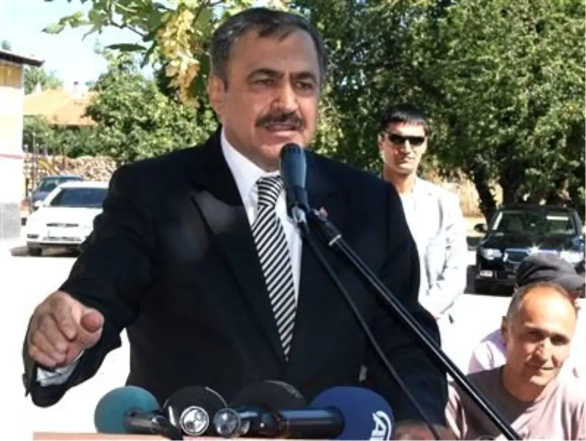 Orman ve Su İşleri Bakanı Eroğlu Açıklaması