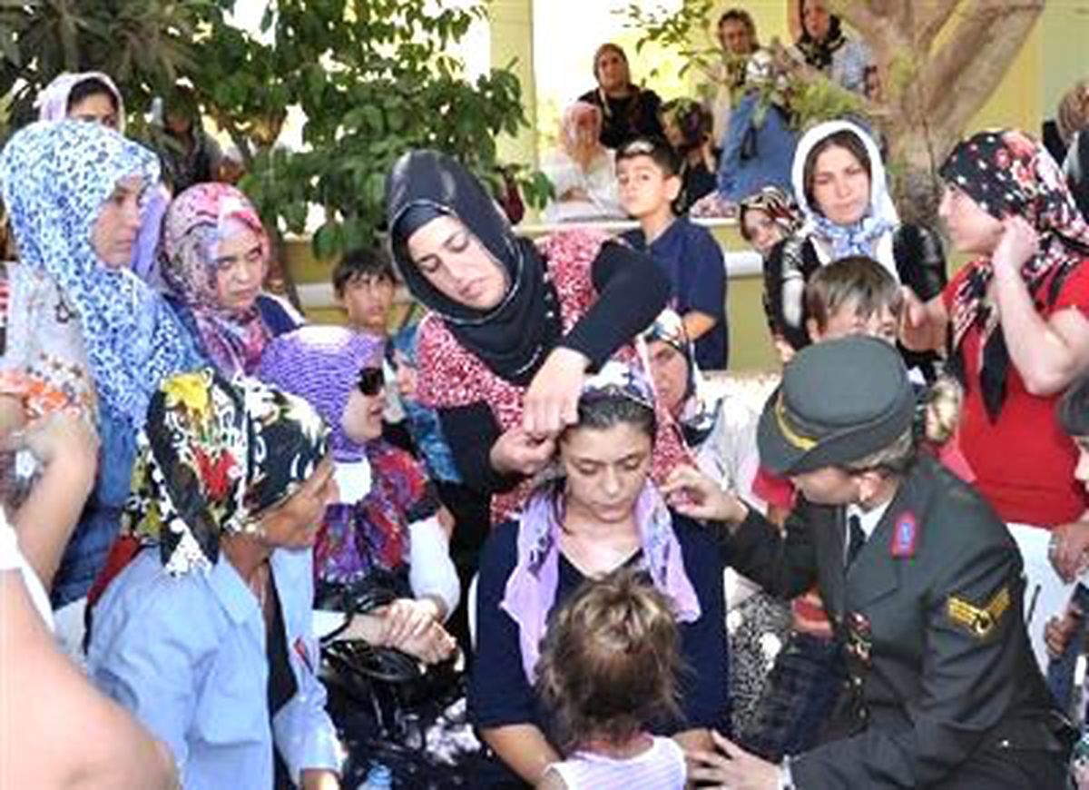 Şehit Cenazesinde Slogan Gerginliği