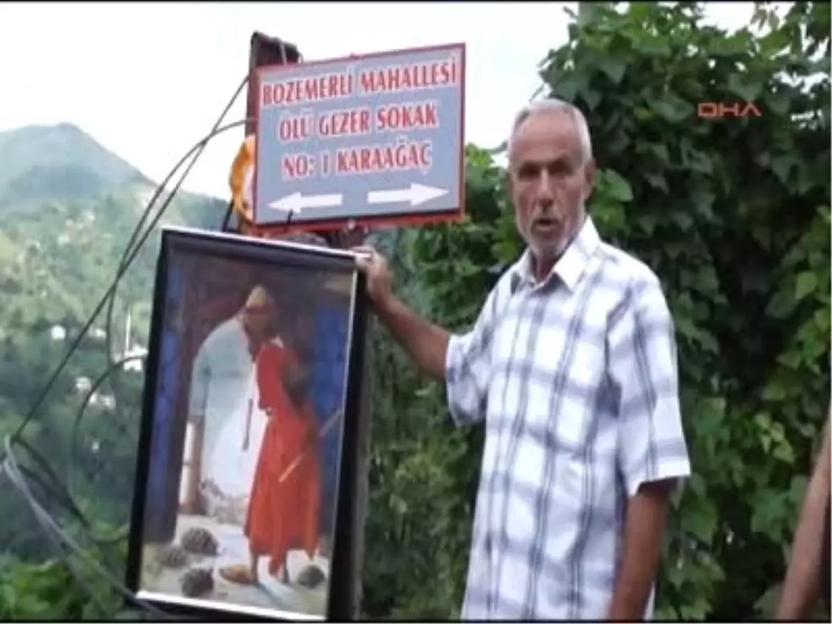 Rize\'de İlginç Sokak Adı Ölü Gezer