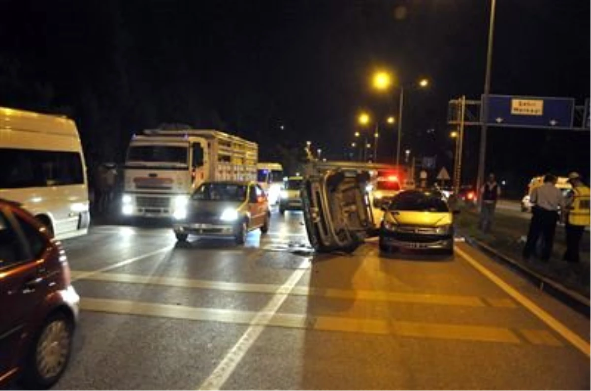 Samsun\'da Zincirleme Kaza: 4 Yaralı