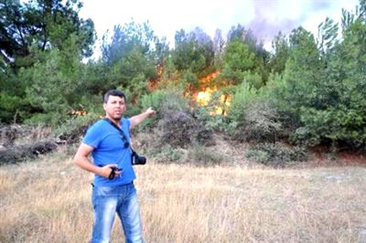 Soma\'da Orman Yangını