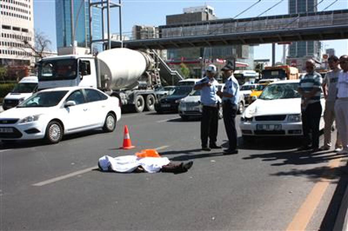 Başkentte Trafik Kazası: 1 Ölü