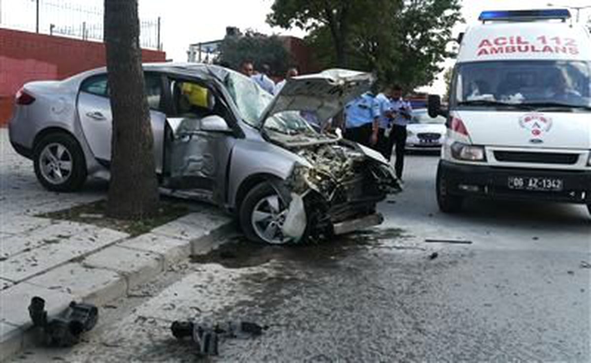 Başkentte Trafik Kazası Ucuz Atlatıldı