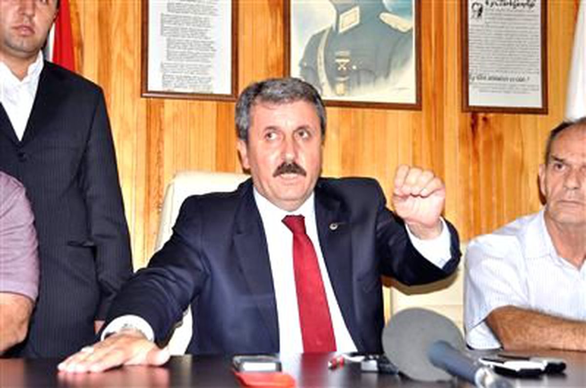 BBP Genel Başkanı Mustafa Destici Balıkesir\'de