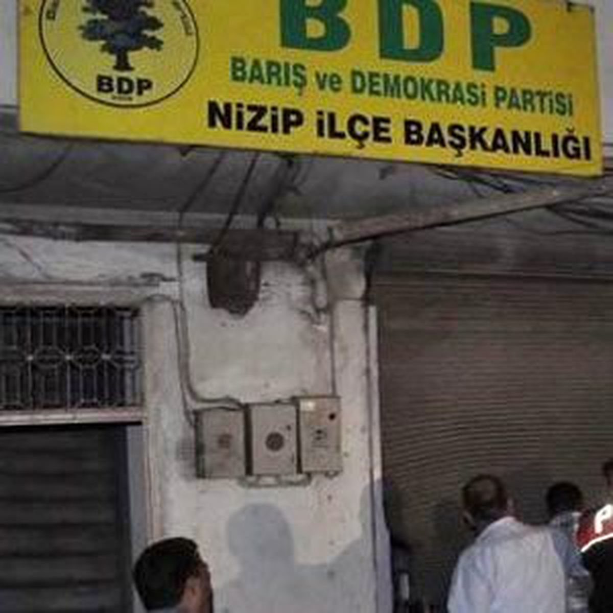 BDP Binasına Saldırı Anı Kamerada