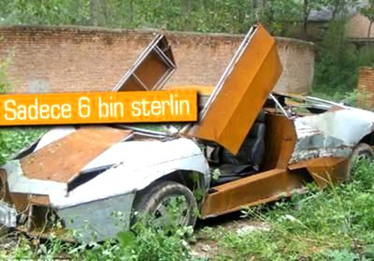 Çinli Çiftçiden Ev Yapımı Lamborghini