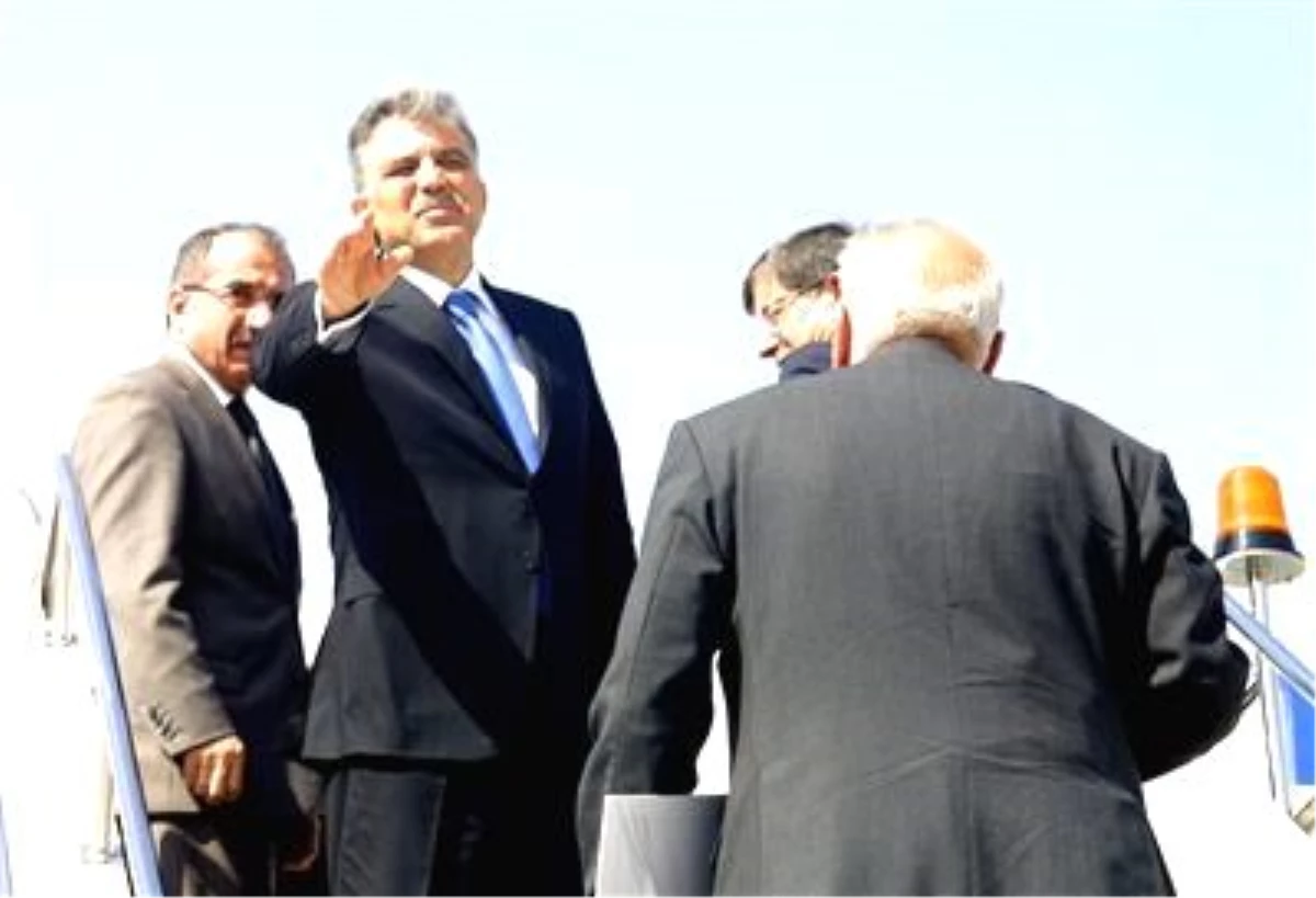 Cumhurbaşkanı Gül, Kırgızistan\'dan Ayrıldı