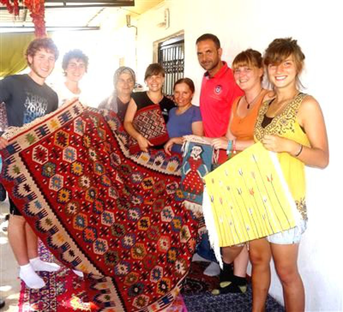 Fransız Öğrenciler Kilimi Sevdi