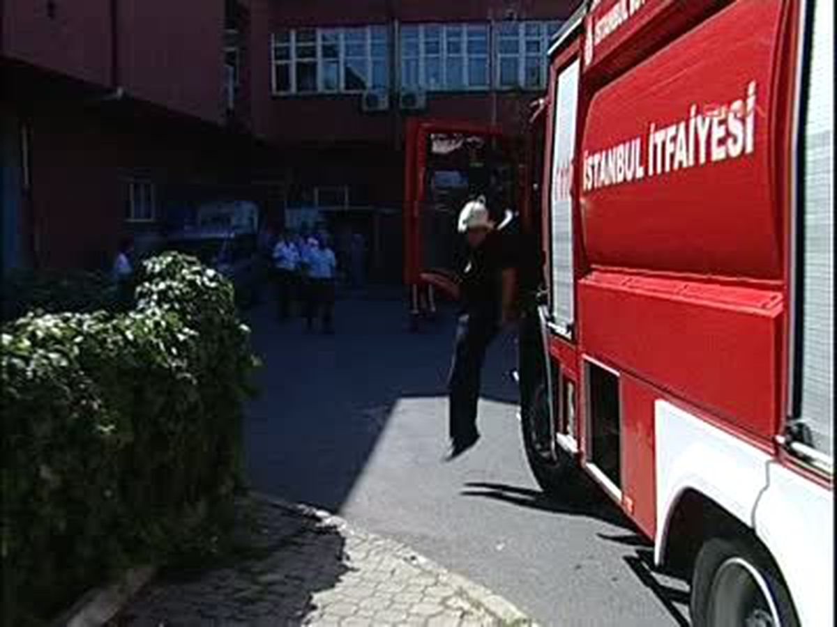 Hastanede Korkutan Yangın