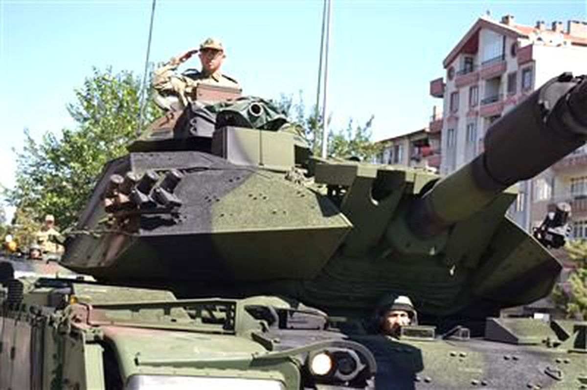 Kayseri\'de 30 Ağustos Tören Provası