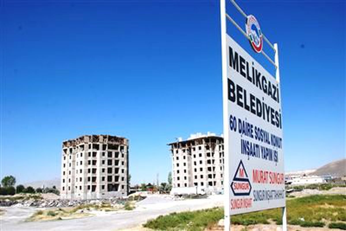 Melikgazi\'de Kentsel Dönüşüm Devam Ediyor