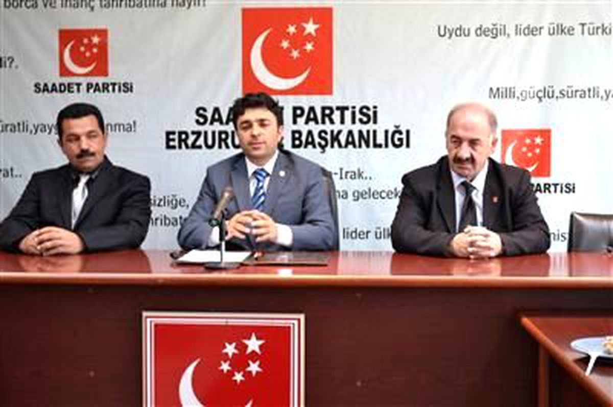 Saadet Partısı İl Başkanı Çalık Açıklaması