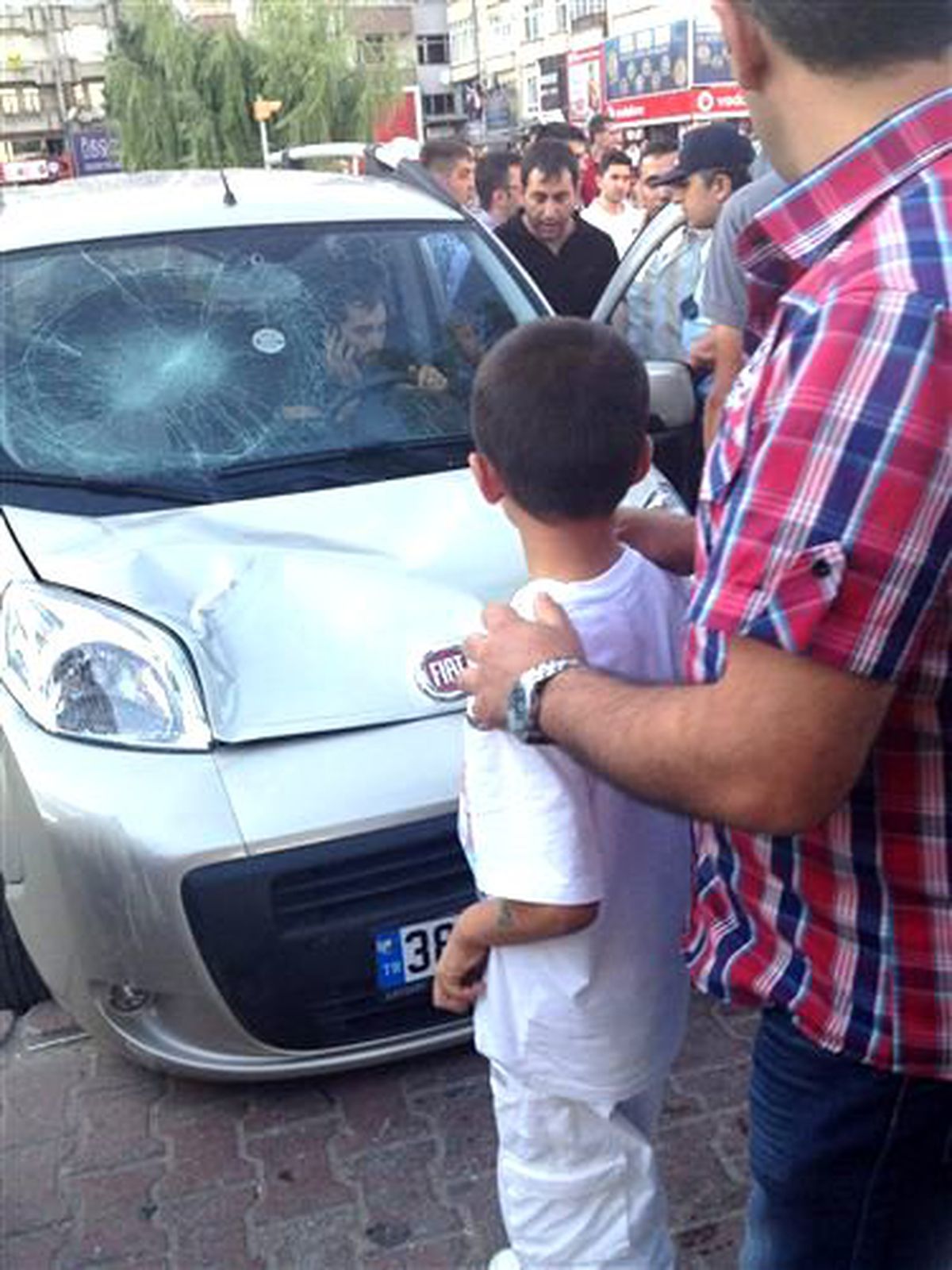 Sivas Caddesi\'nde Trafik Kazası