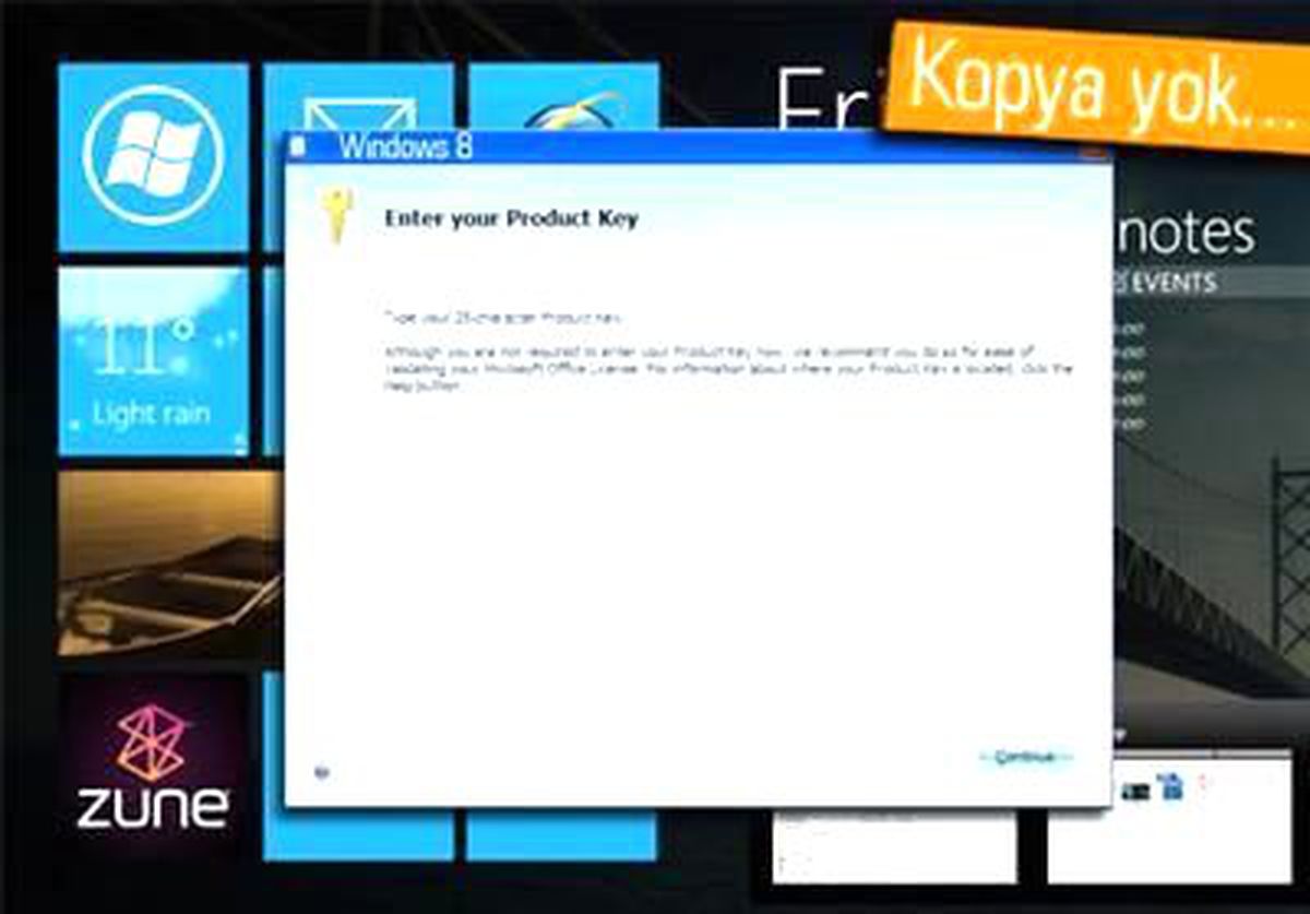 Windows 8\'de "30 Gün İçinde" Değil "Anında Aktivasyon" Olacak