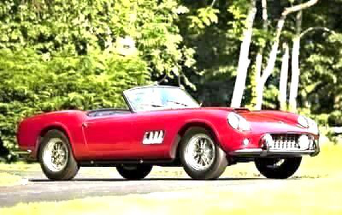 1960 Model Ferrari California, 11 Milyon Doların Üzerinde Fiyatla Satıldı!