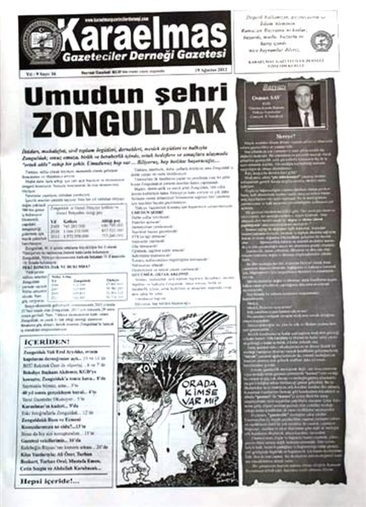 Bayram Gazetesi Kgd\'nin Sitesinde