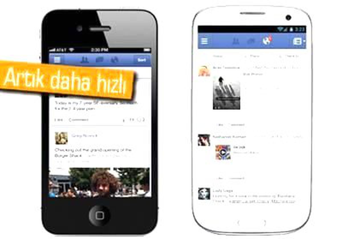 Facebook İos ve Android Uygulamaları Güncellendi