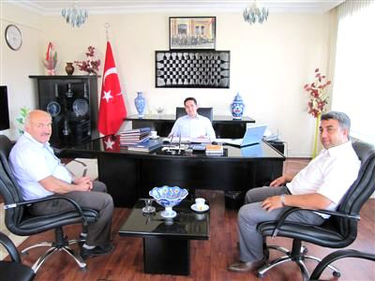 Hisarcık AK Parti İlçe Başkanından Kaymakam Osmanoğlu\'na Ziyaret