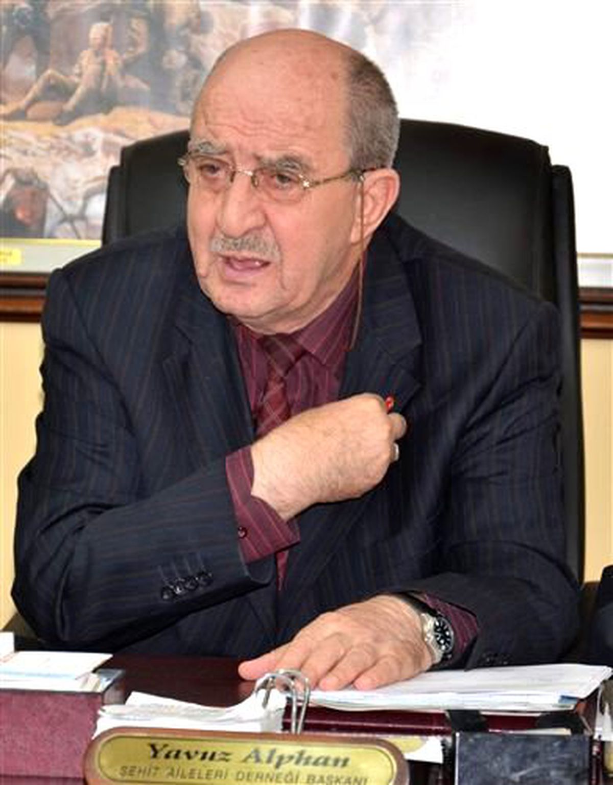 İzmir Şehit Aileleri Derneği Başkanı Alphan\'dan İlginç Teklif Açıklaması