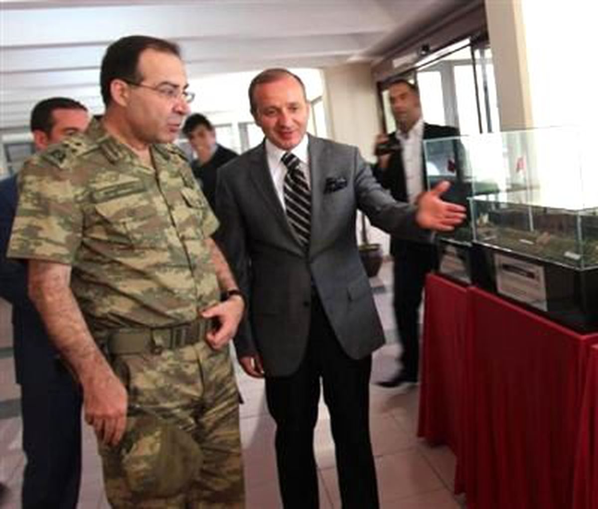 Korgeneral Başoğlu\'ndan Başkan Küçükler\'e Ziyaret