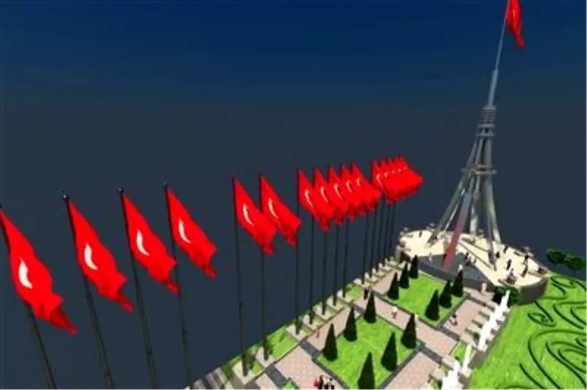 Mamak Belediyesi Anıt Park\'ı Hızla Tamamlıyor