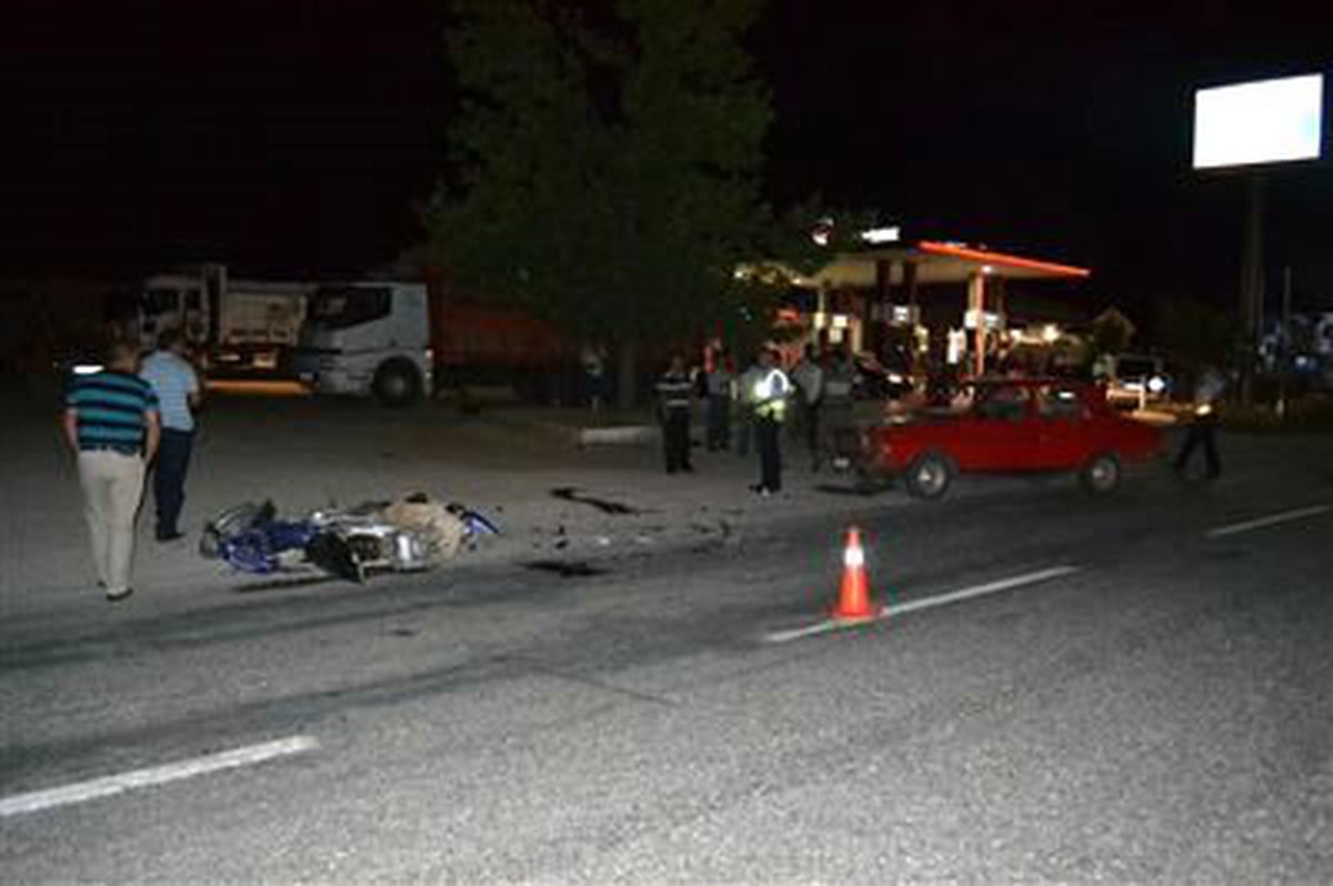 Motosiklet Kazası