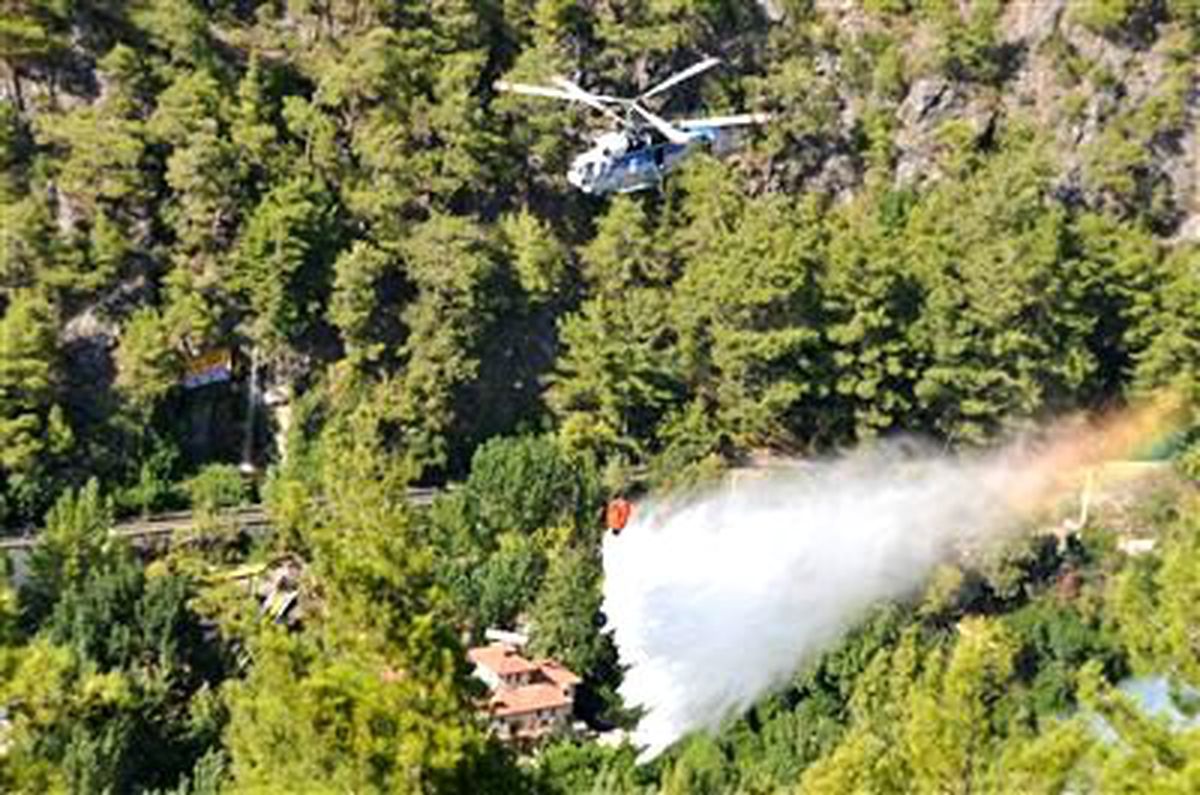 Muğla\'da Orman Yangını