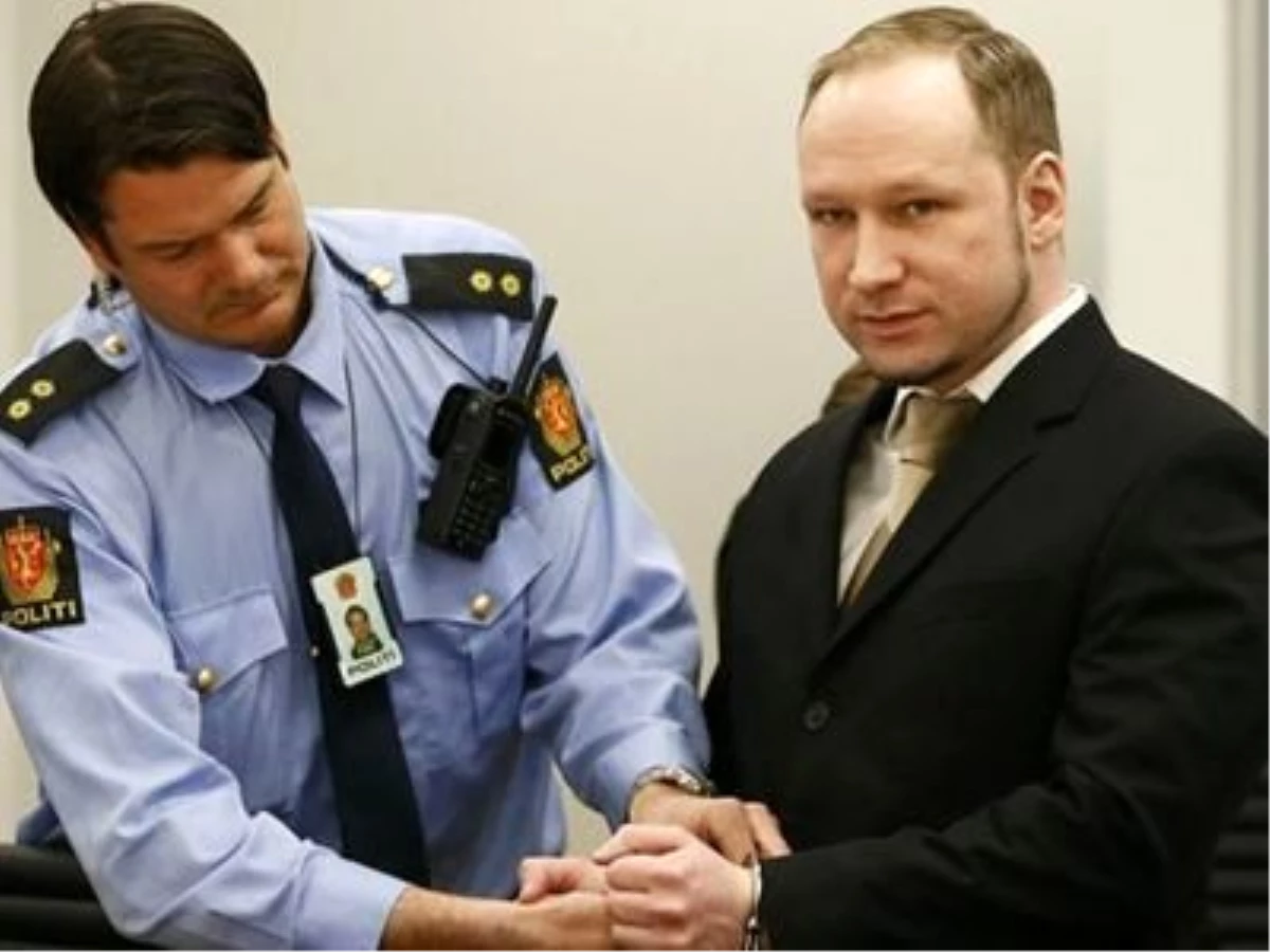 Norveç -Breivik\'e, Terör Suçundan 21 Yıl Hapis Cezası
